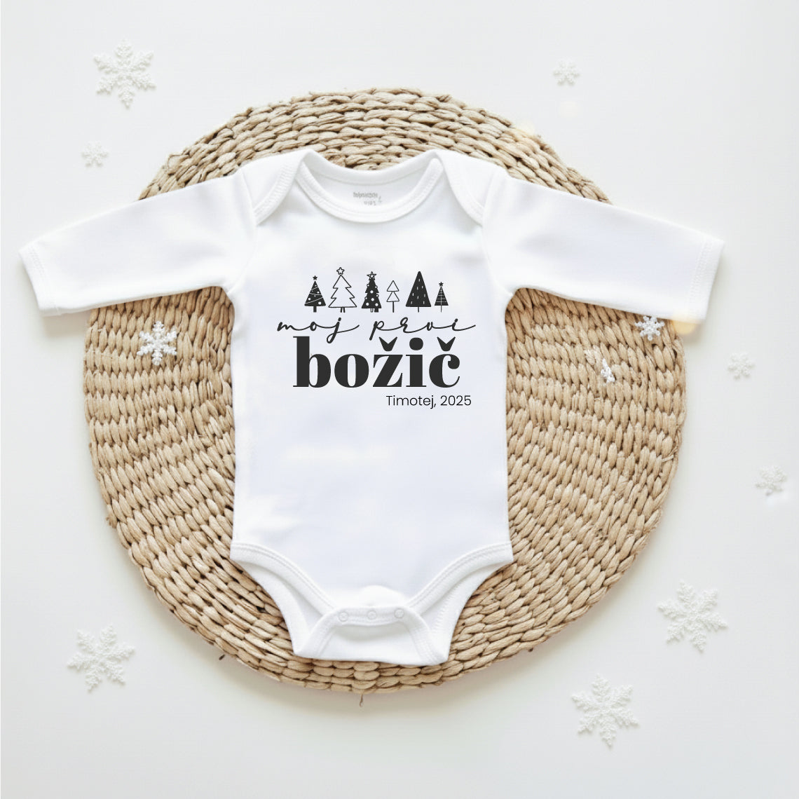 Personaliziran bodi Moj prvi božič