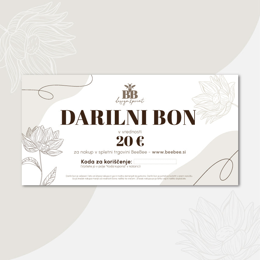 Darilni bon BeeBee