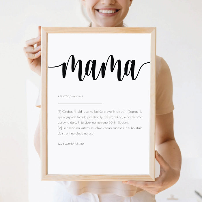 Plakat Mama