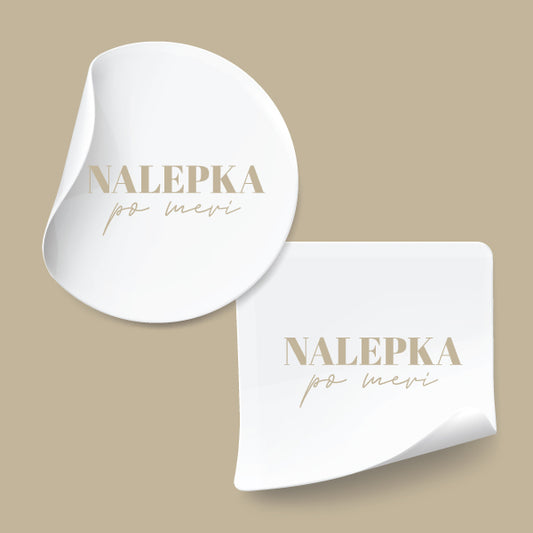 Nalepka fi 3 cm