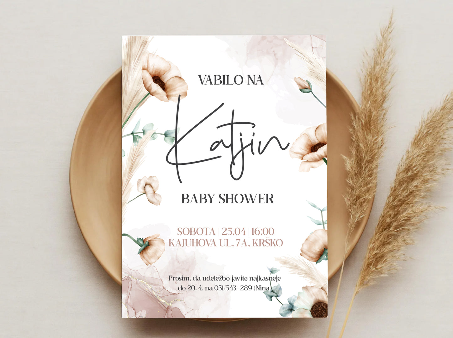 Digitalno vabilo za Baby shower 003