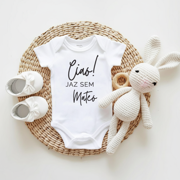 Personaliziran bodi za dojenčka – Ciao! Jaz sem