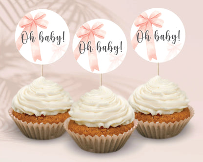 Komplet baby shower tiskovin