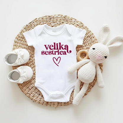 Bodi za dojenčka - Velika sestrica